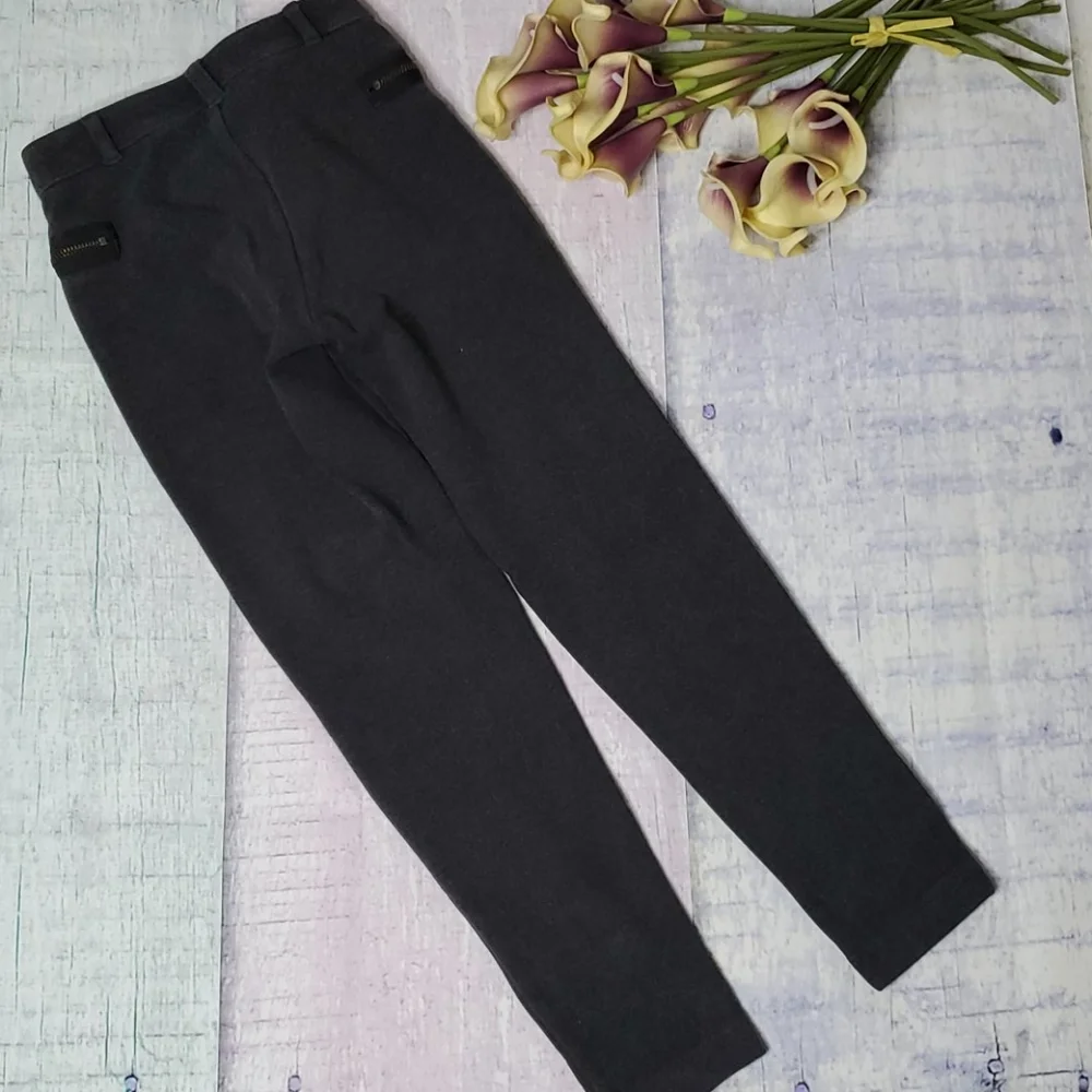 J Crew CrewCuts Leggings with Zipper Accent